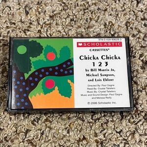 Scholastic Cassette tape for Chicka Chicka 1 2 3